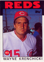 1986 Topps Baseball Cards      777     Wayne Krenchicki